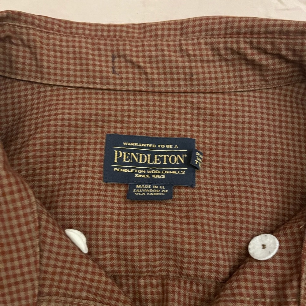 Pendleton Wool Button-Up Shirt - image 2